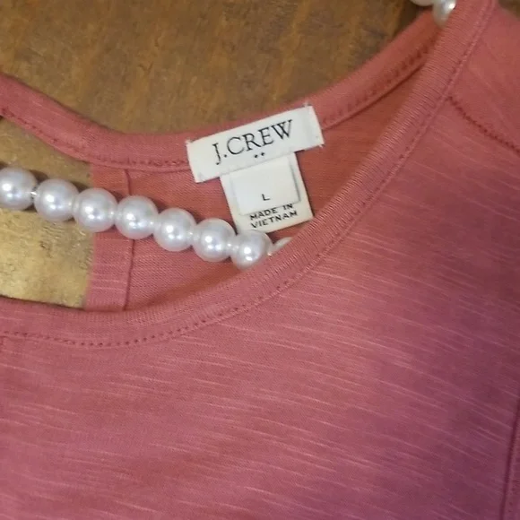 J. Crew Womens Mecrantile Flowy Sleevless Tank Top Dusty Rose Size Large - Picture 6 of 8